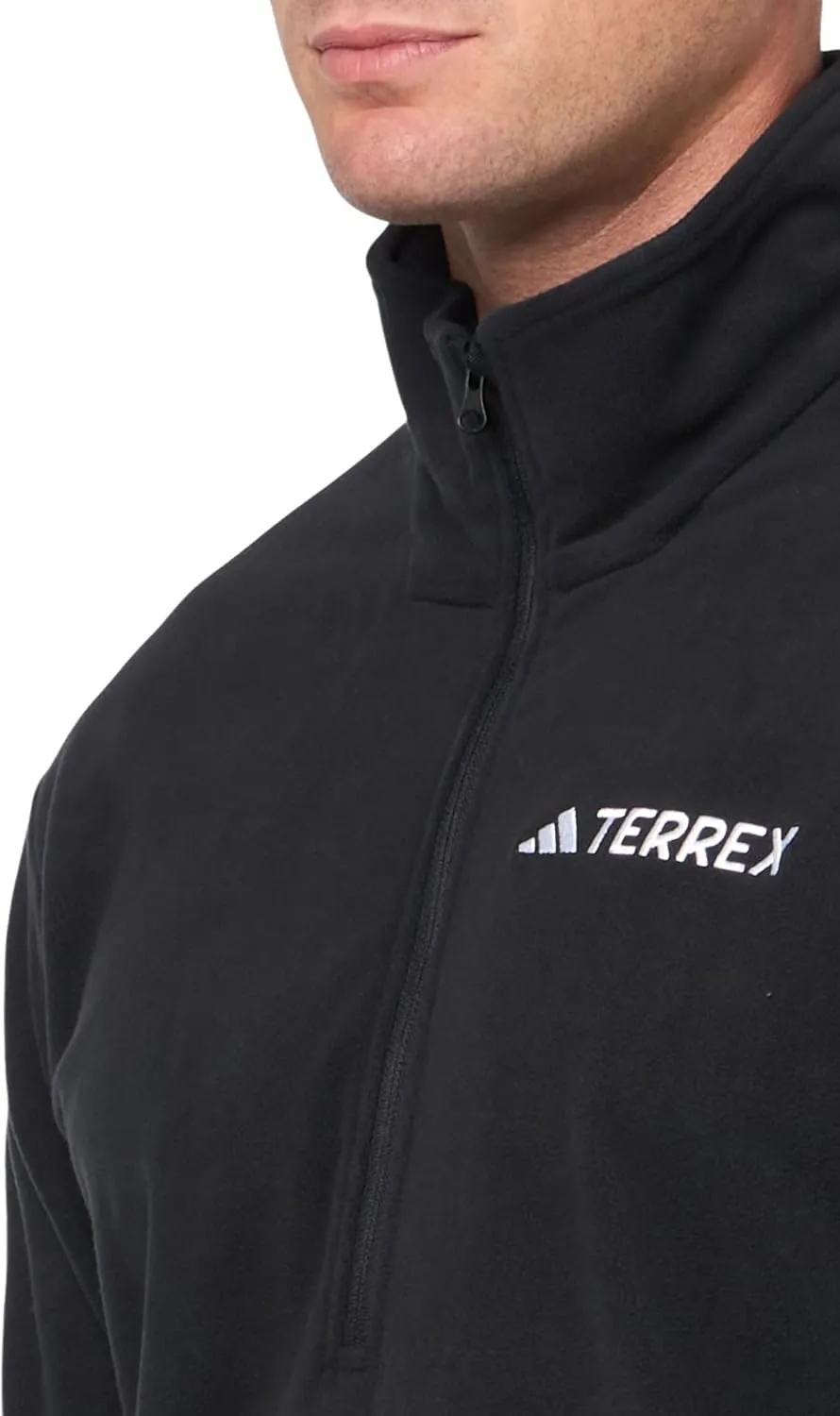adidas Men's Terrex Multi Essentials Half-Zip Fleece Hiking Jacket
