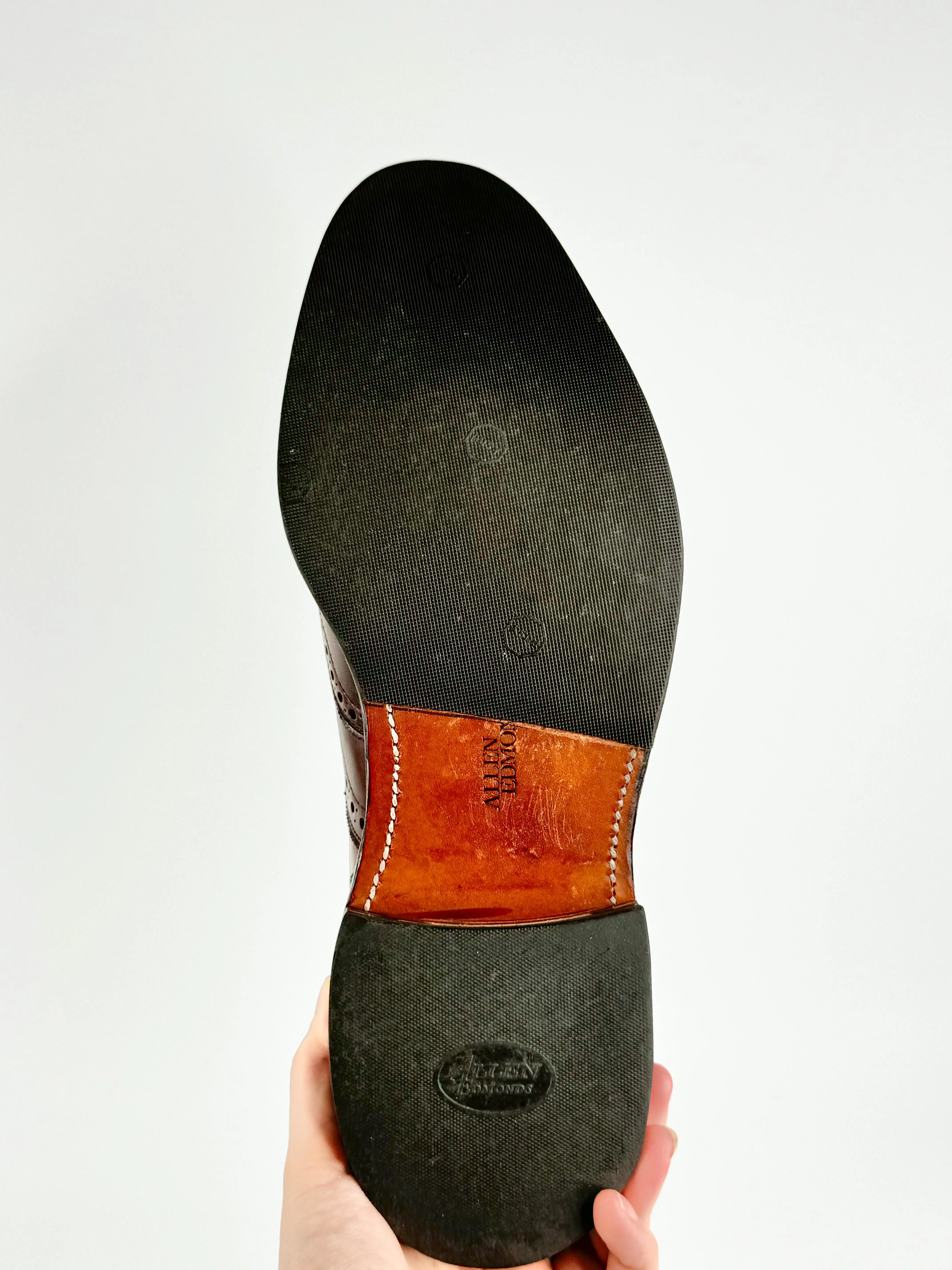 Allen Edmonds Tobacco Brogues - 10.5