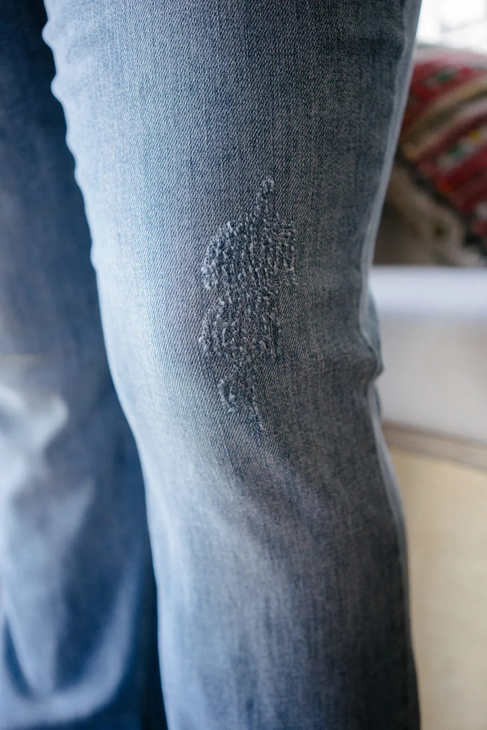 Ashley Mid Rise Bootcut Jeans - PLUS