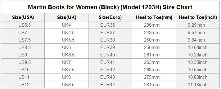 Black cow pattern Martin Boots for Women