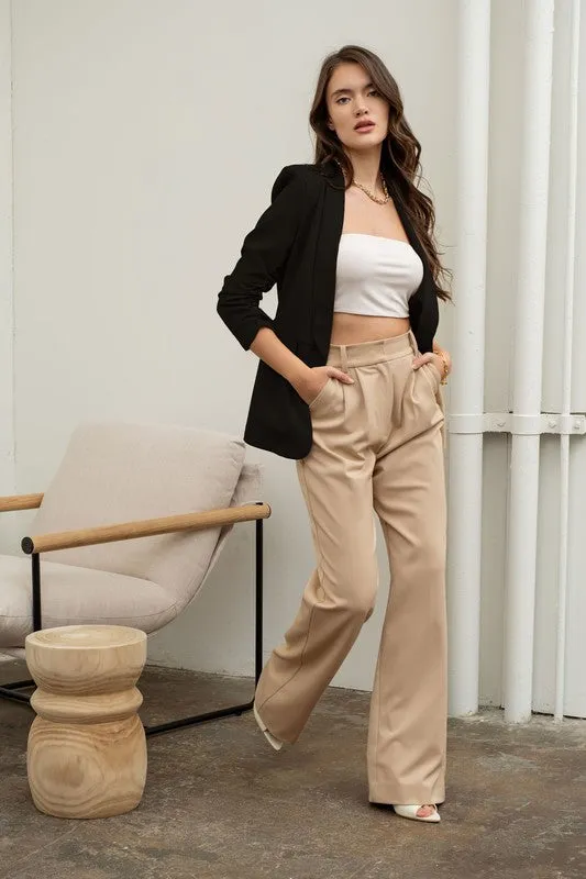 Business Casual 3/4 Sleeve Blazer