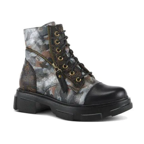 Carnelian Combat Boot