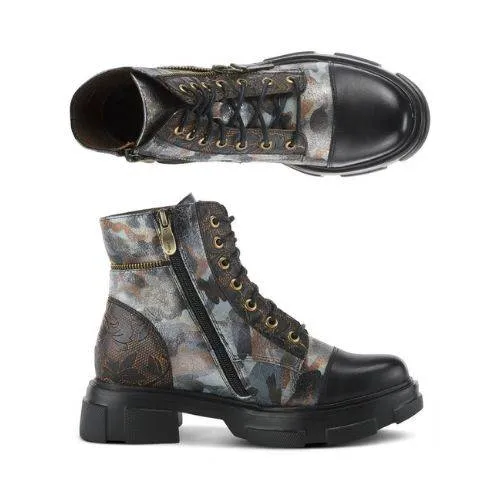 Carnelian Combat Boot