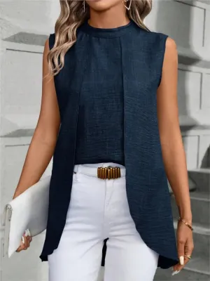 Chic Layered Illusion Top