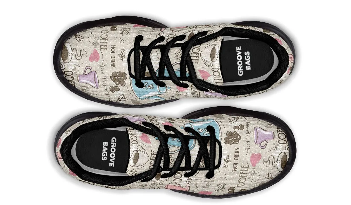 Coffee Love Chunky Sneakers