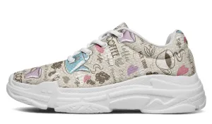 Coffee Love Chunky Sneakers