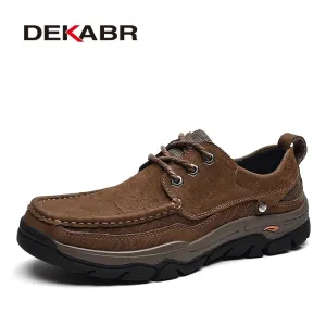 Comfortable Classical Genuine Leather Flats Shoes Causal Working Sneaker