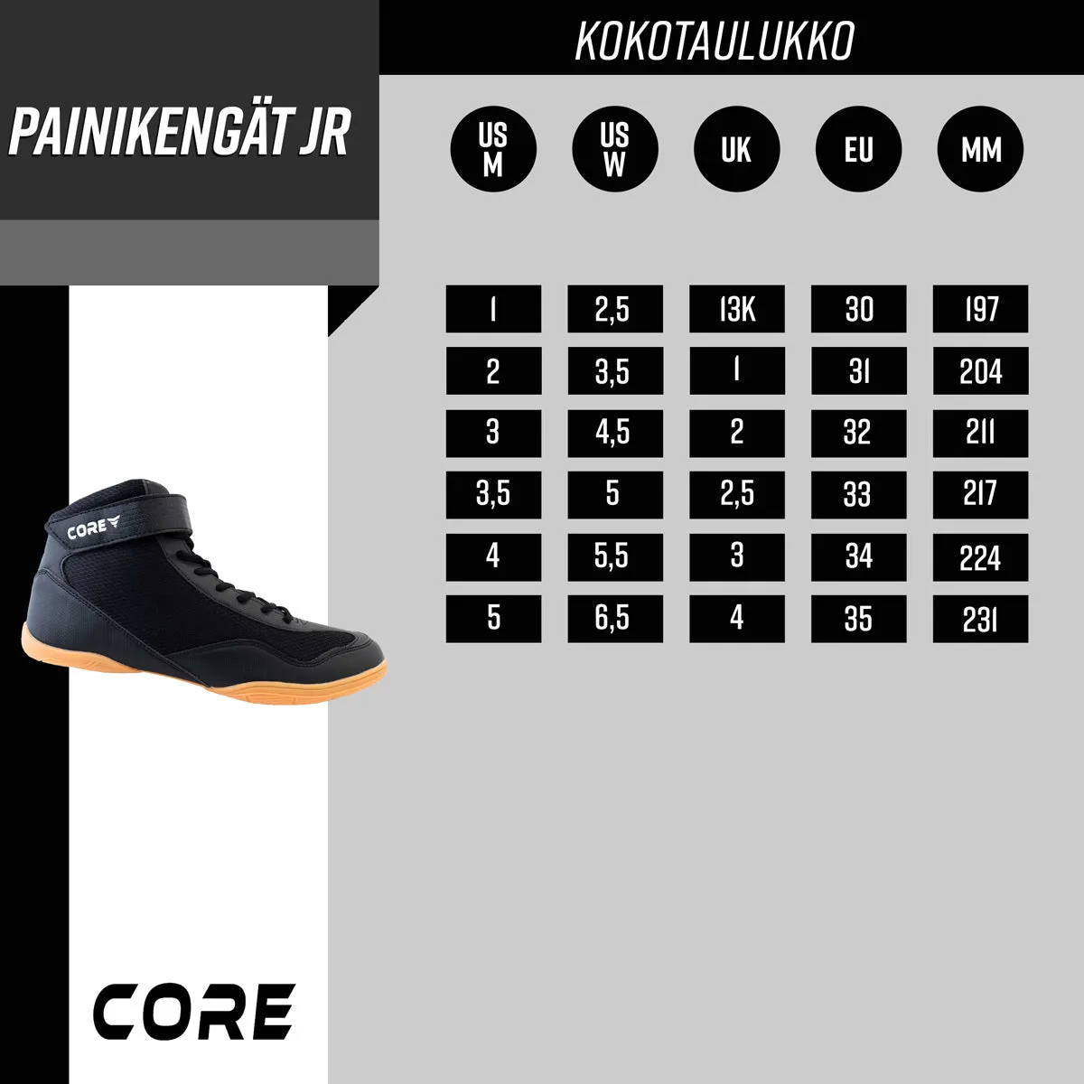 Core Wrestling shoes - Kids