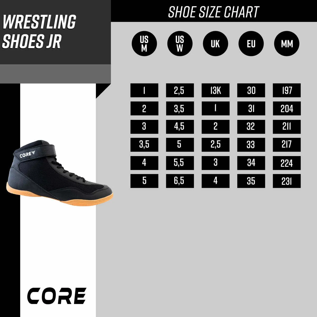 Core Wrestling shoes - Kids
