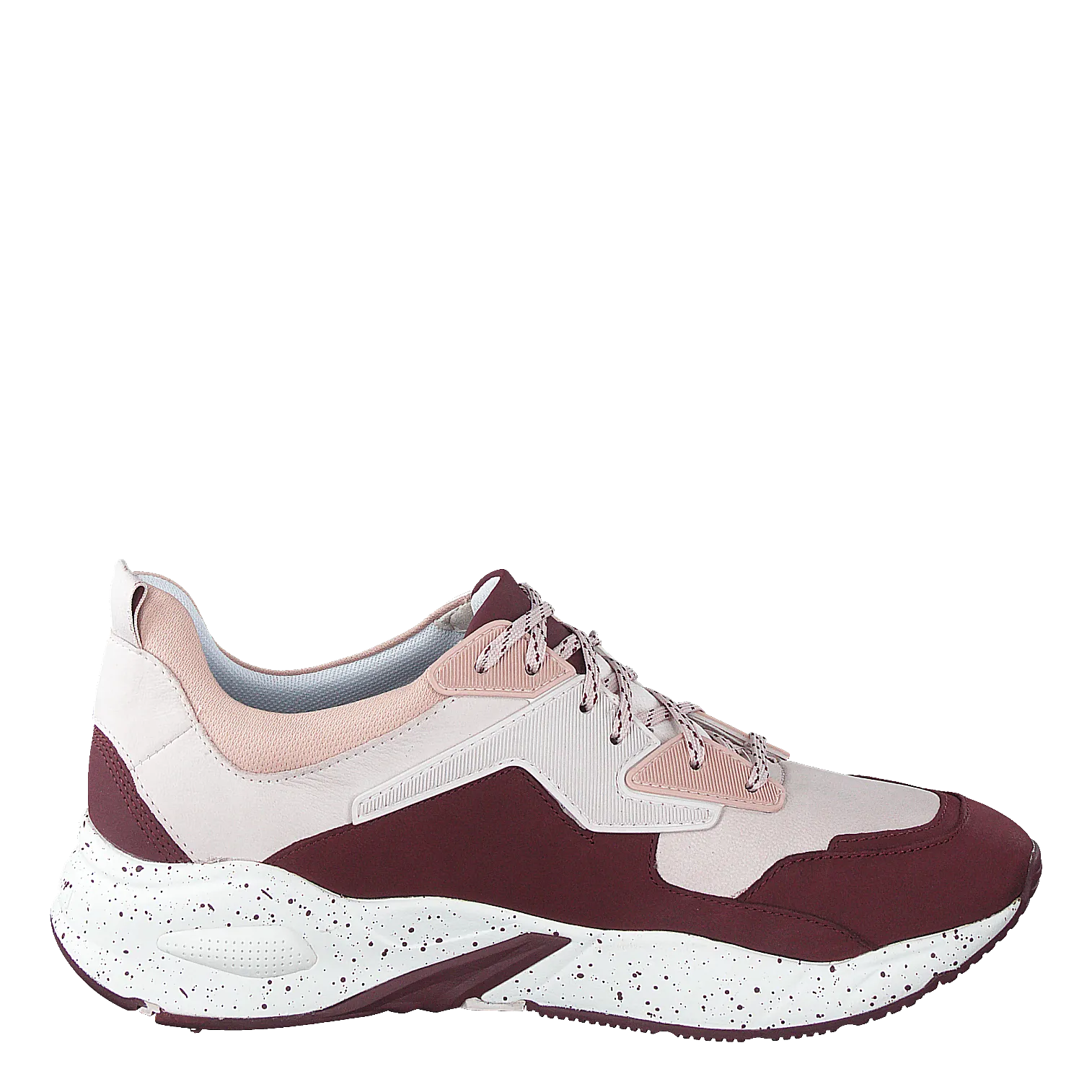 Delphiville Leather Sneaker Chocolate Truffle