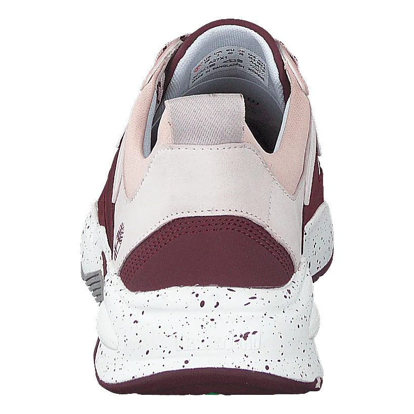 Delphiville Leather Sneaker Chocolate Truffle