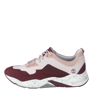 Delphiville Leather Sneaker Chocolate Truffle