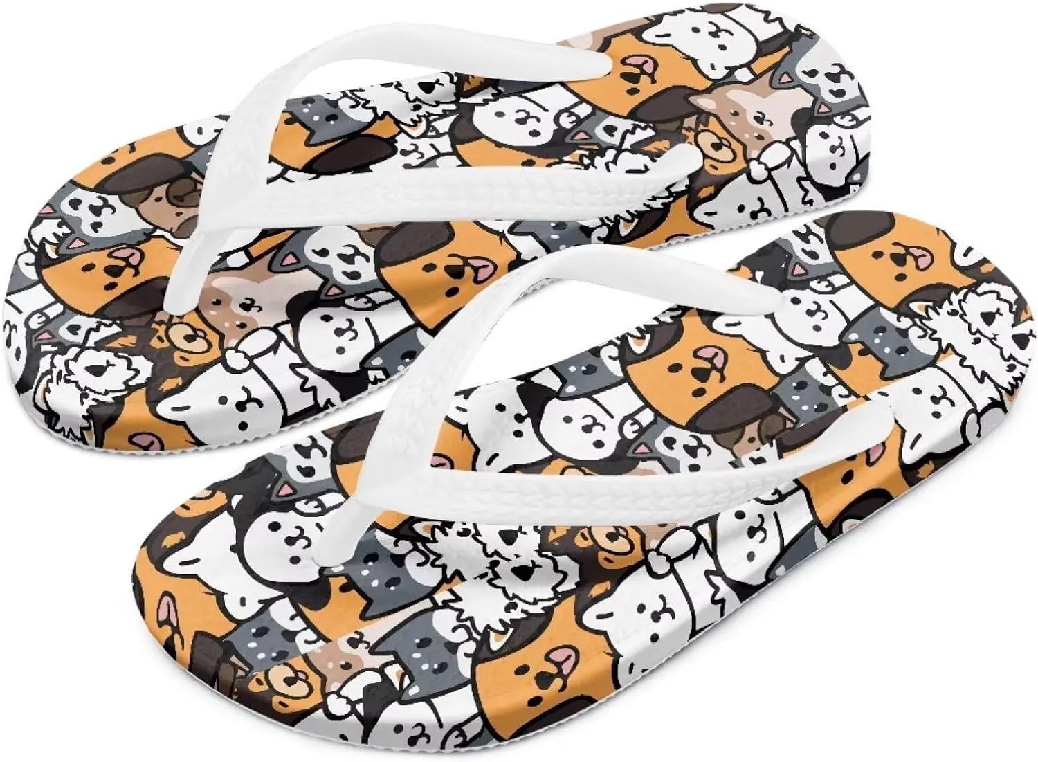 Doojoayie Flip Flops for Kids Comfy Boys Girls Snadals Unisex Summer Slipper Beach Sandals