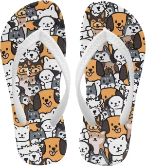 Doojoayie Flip Flops for Kids Comfy Boys Girls Snadals Unisex Summer Slipper Beach Sandals