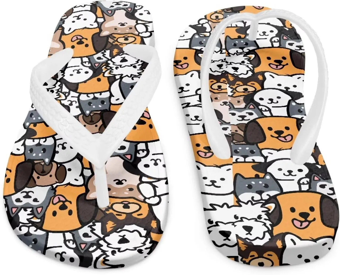 Doojoayie Flip Flops for Kids Comfy Boys Girls Snadals Unisex Summer Slipper Beach Sandals