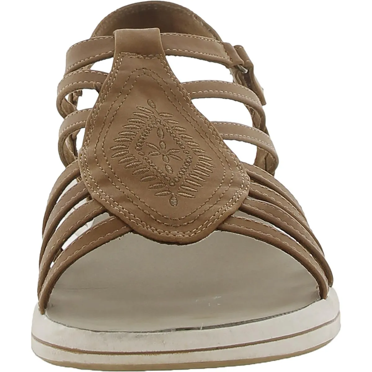 Easy Street Womens Gemi Open Toe Strappy Slingback Sandals