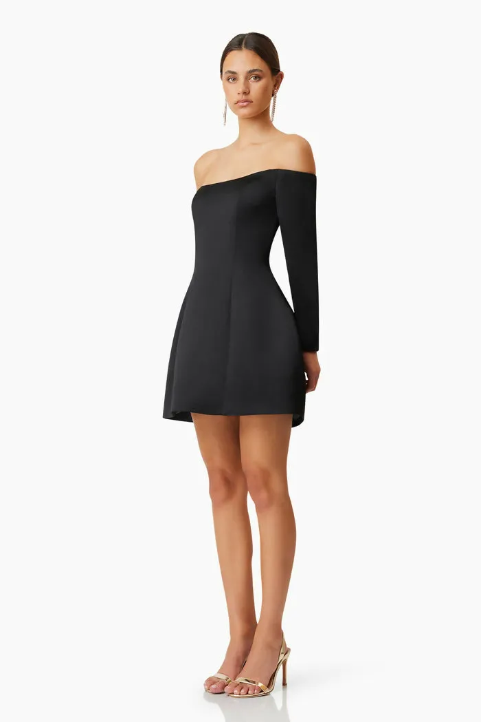 Elliatt Vida Off The Shoulder Day Mini Dress
