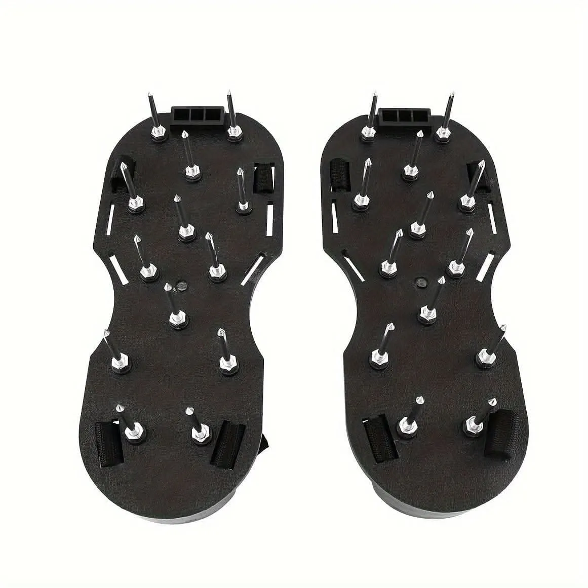 Epoxy Floor Spike Shoes - Durable Coating Boots with 11 Steel Spikes