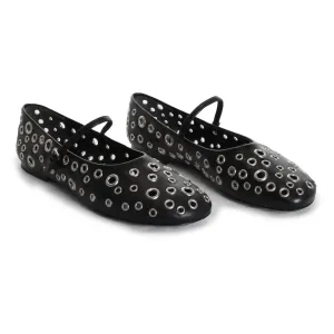 Eyelet Mary Jane Ballet