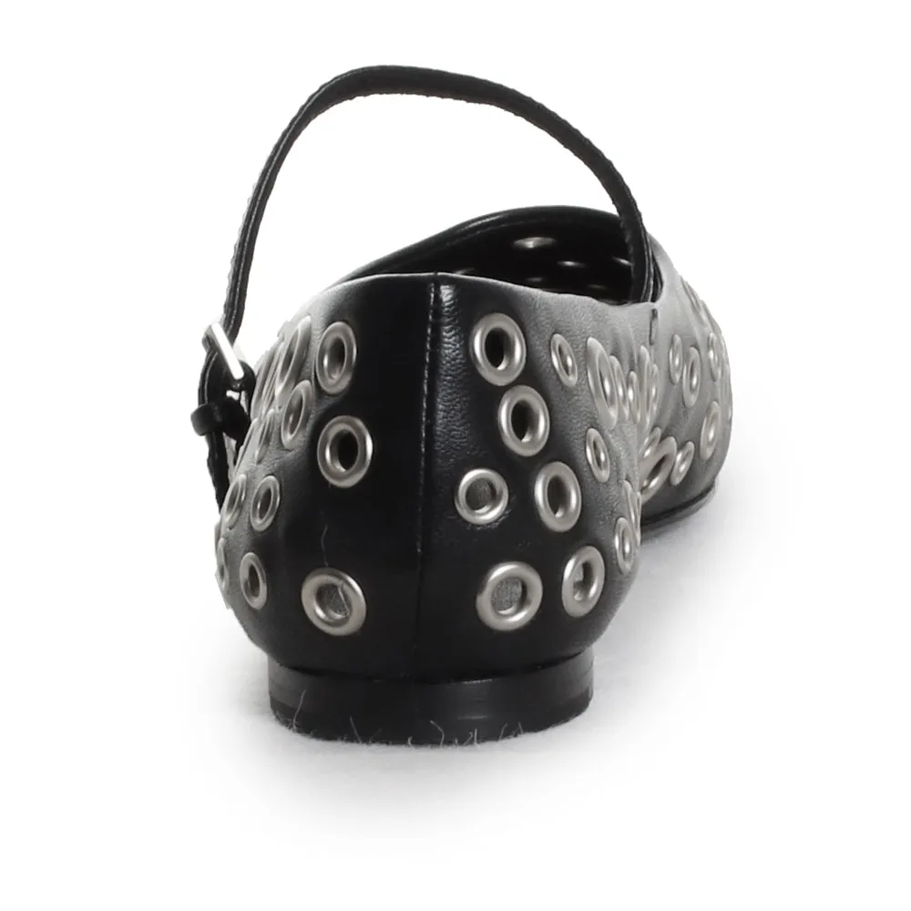 Eyelet Mary Jane Ballet
