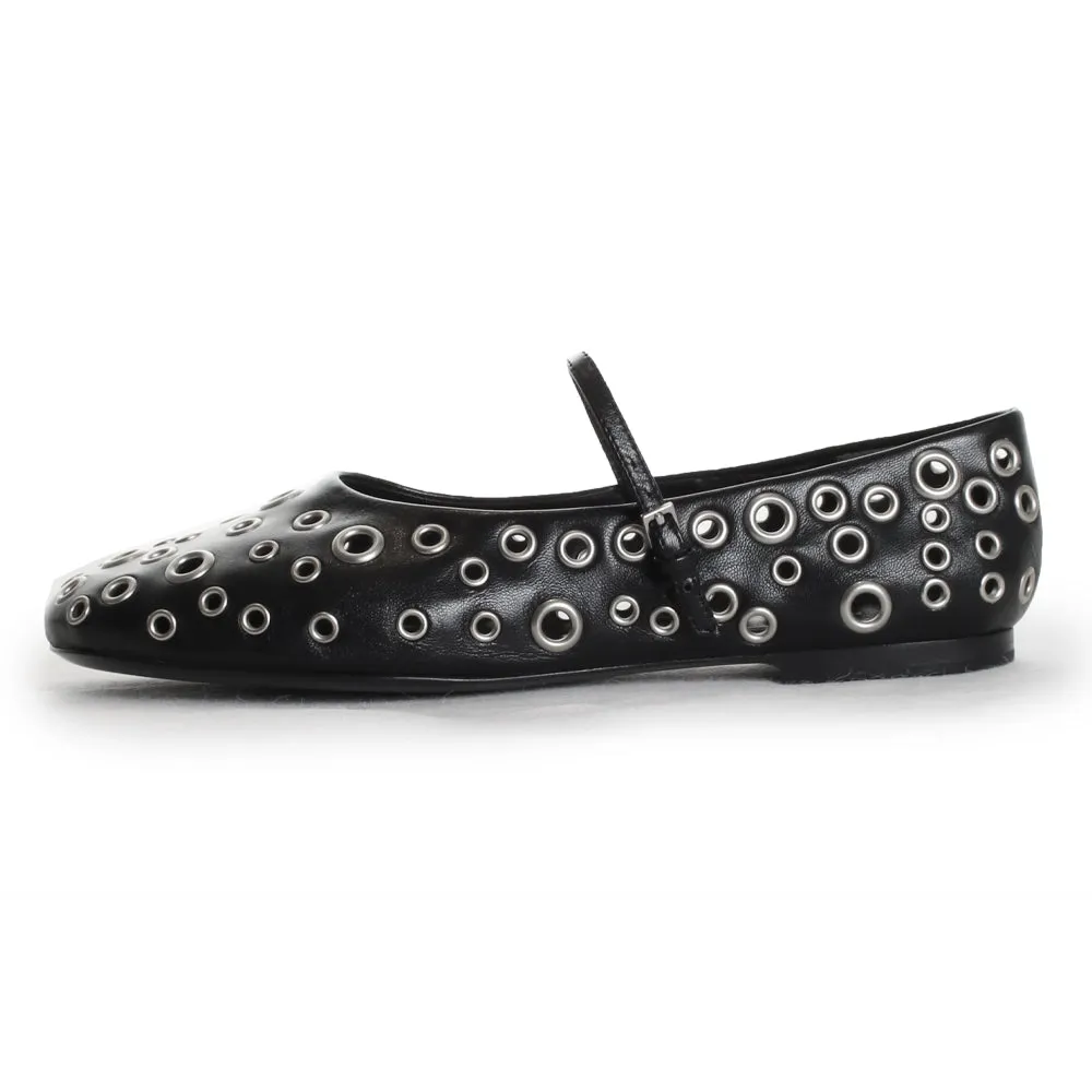 Eyelet Mary Jane Ballet