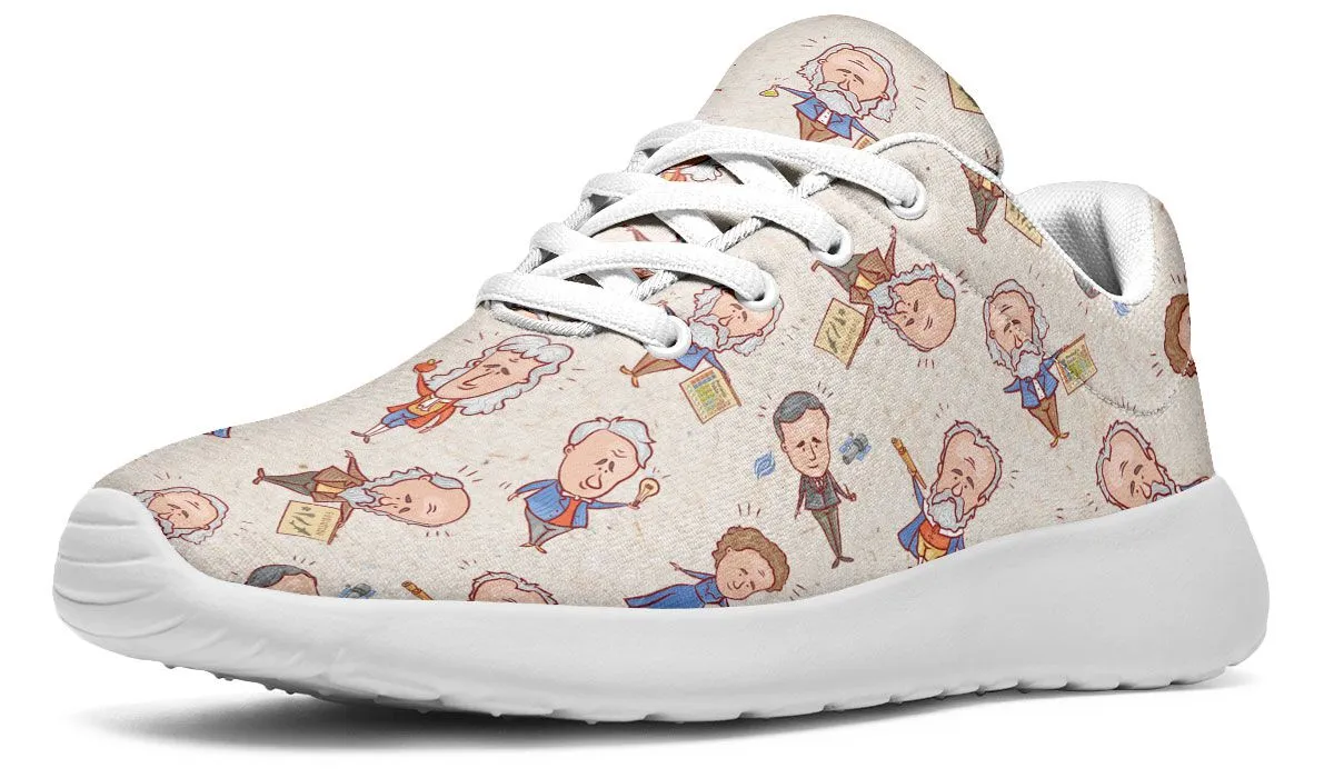 Famous Scientists Sneakers