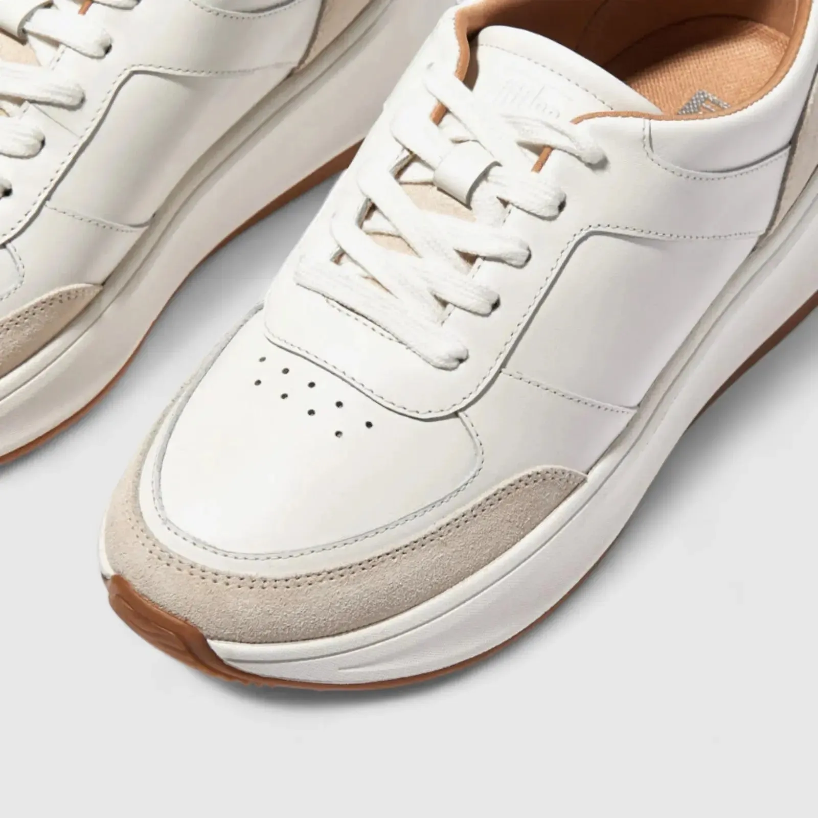 Fit Flops F-Mode Flatform Sneaker White IK8-646