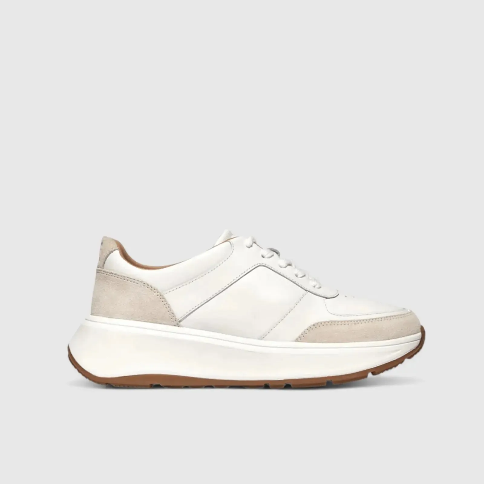 Fit Flops F-Mode Flatform Sneaker White IK8-646