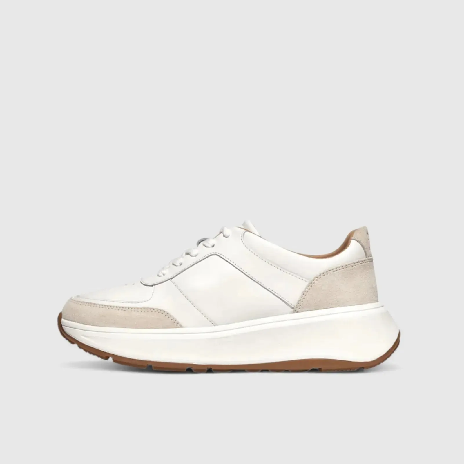 Fit Flops F-Mode Flatform Sneaker White IK8-646