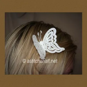 Freestanding Lace Butterfly 01