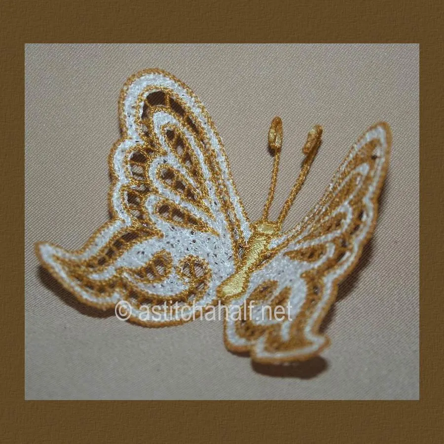 Freestanding Lace Butterfly 01