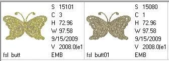 Freestanding Lace Butterfly 01