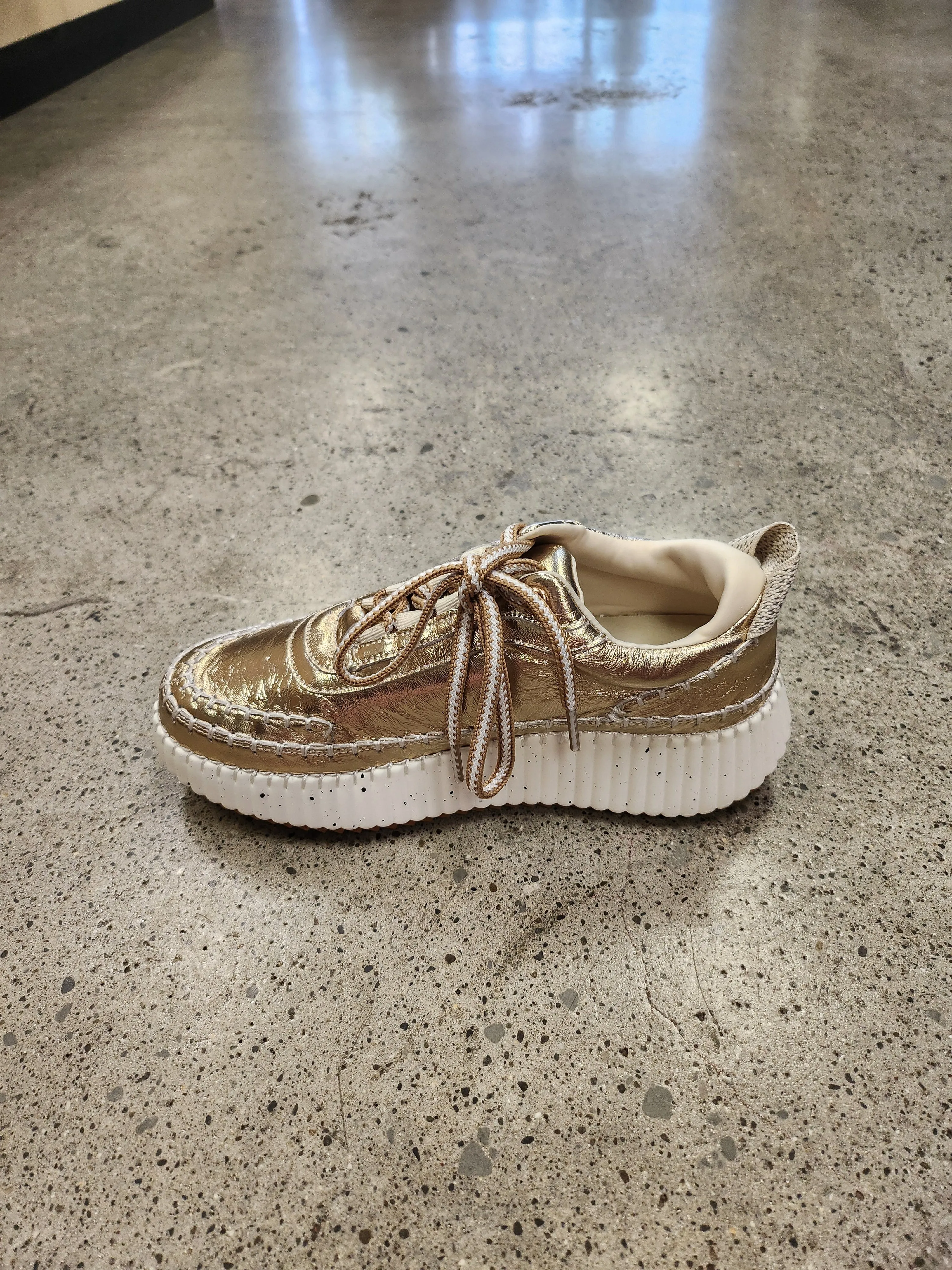 Gelato Pluto-G stitched Sneakers - Gold