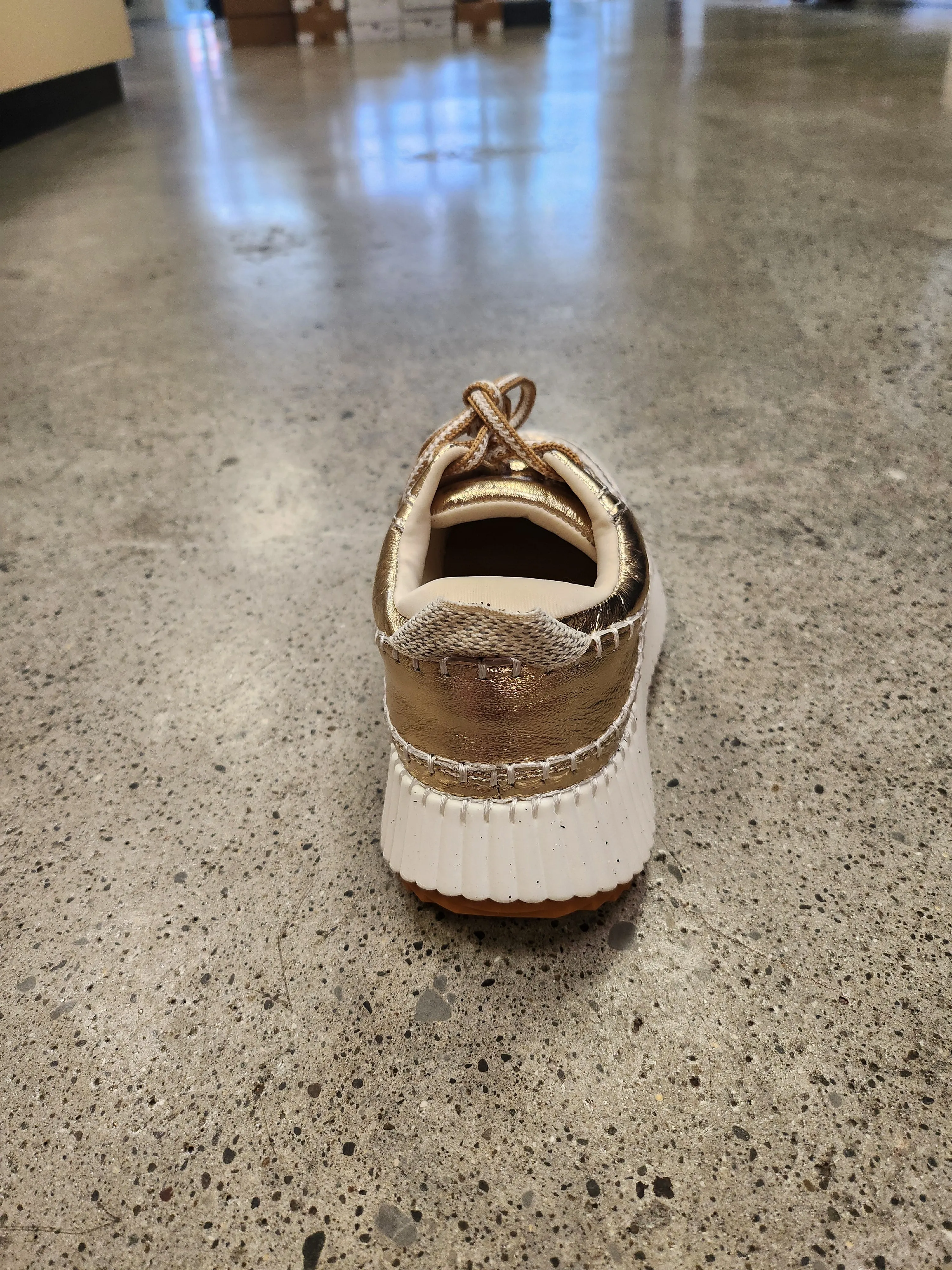 Gelato Pluto-G stitched Sneakers - Gold