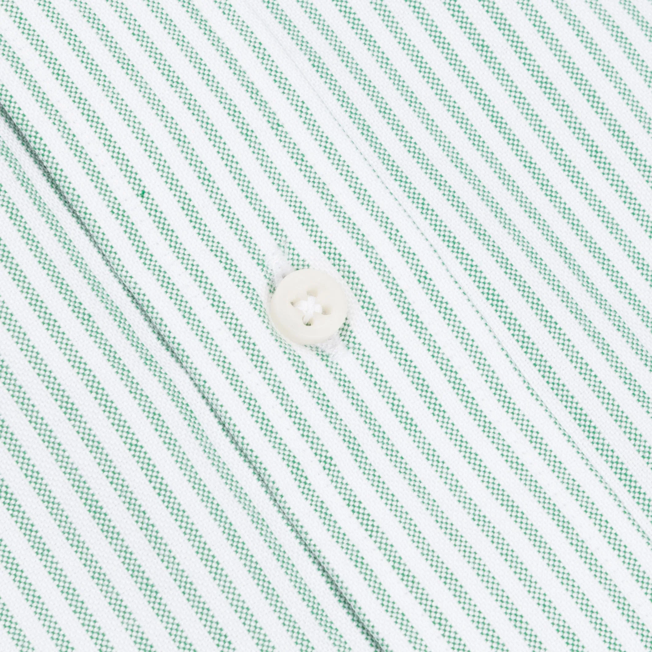 Gitman Vintage oxford button down shirt green striped