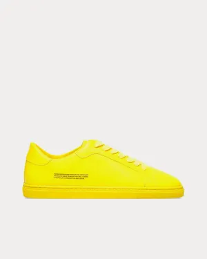 Grape Leather Saffron Yellow Low Top Sneakers