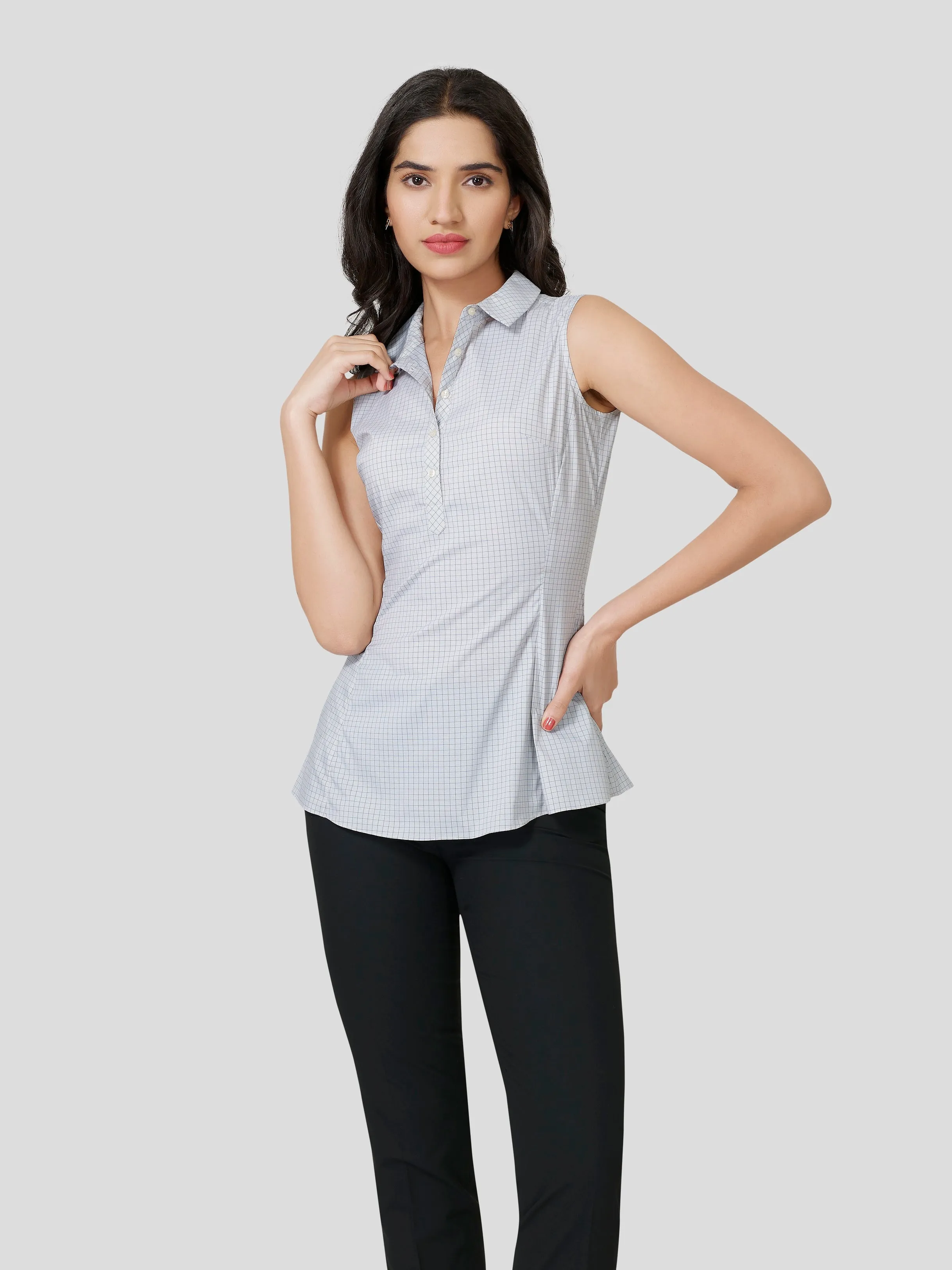 Immaculate Flair & Fit Sleeveless Shirt