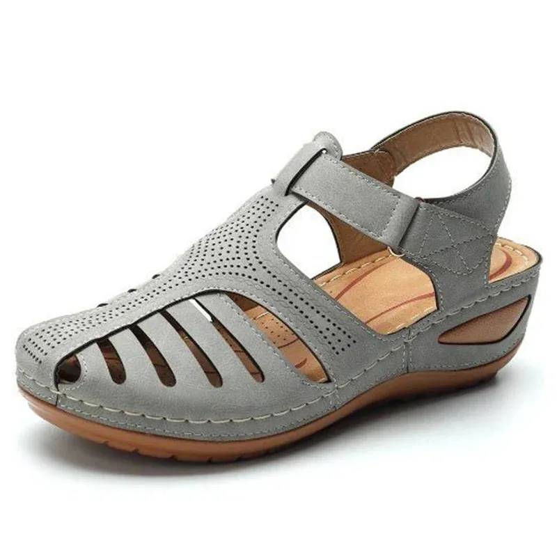 Irene™ - Classic Summer Wedge Sandals