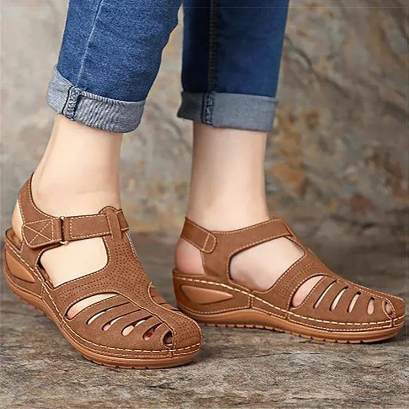 Irene™ - Classic Summer Wedge Sandals
