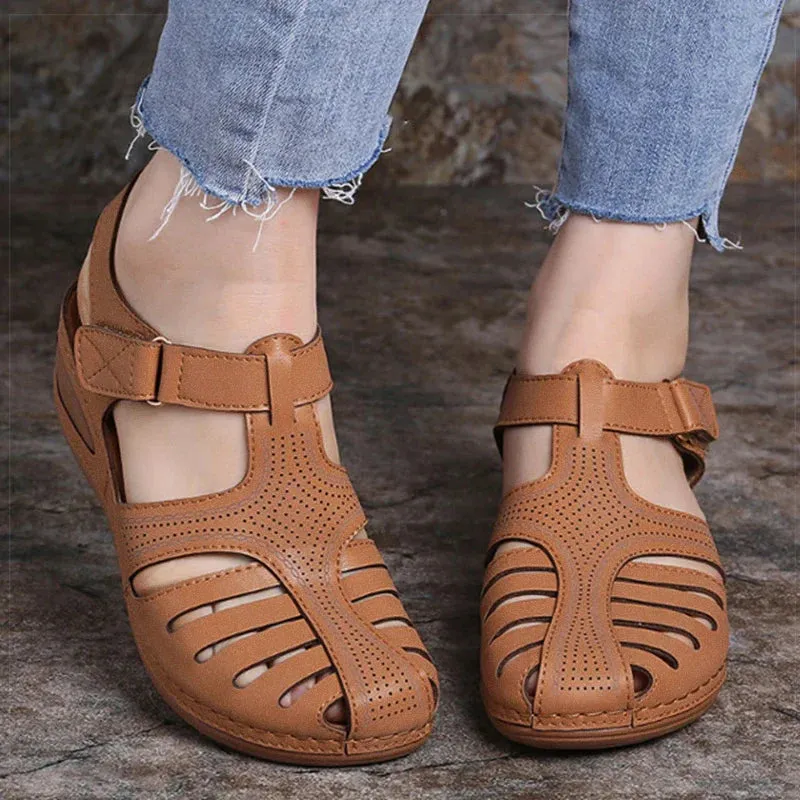 Irene™ - Classic Summer Wedge Sandals