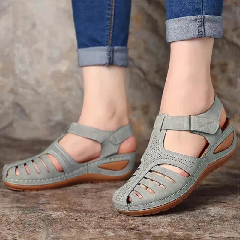 Irene™ - Classic Summer Wedge Sandals