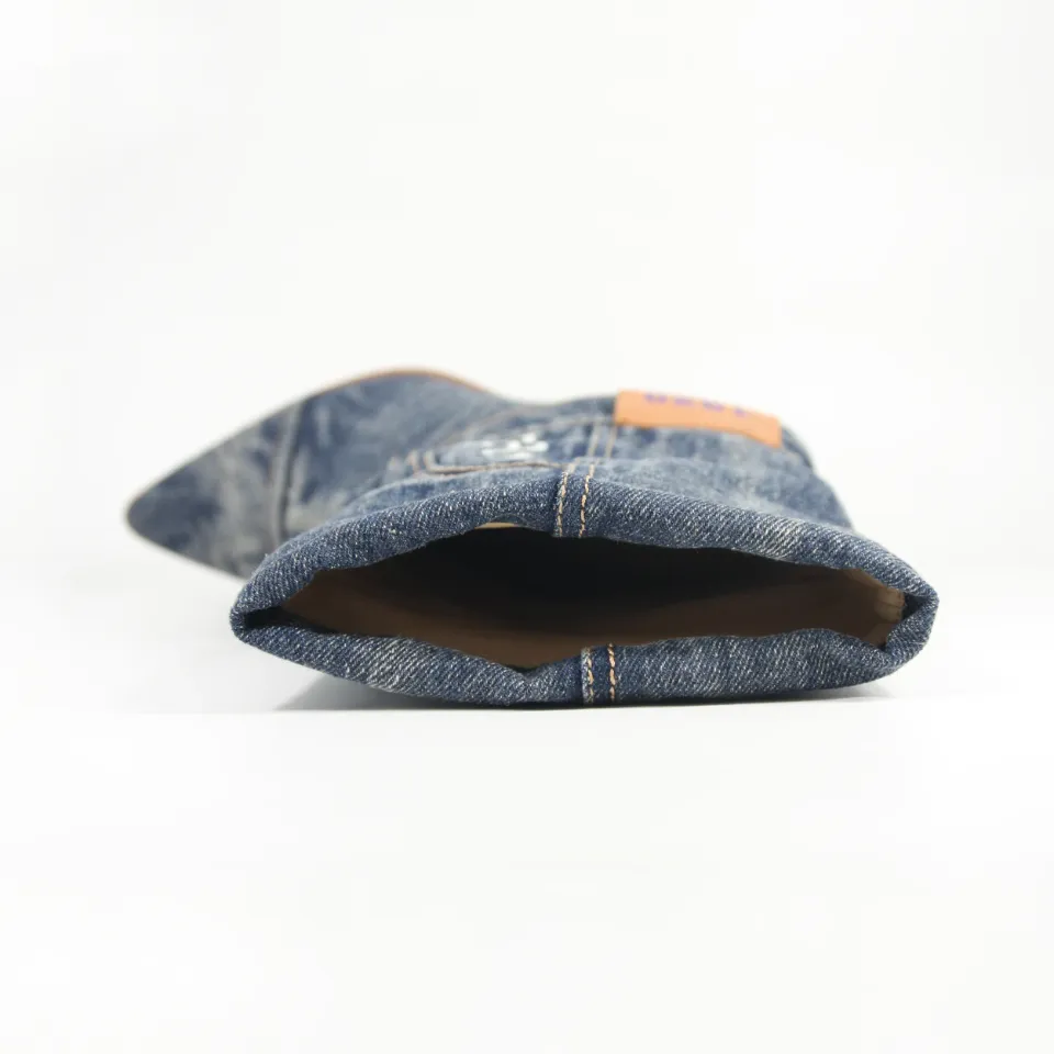 Jean Denim  Cowboy Boots