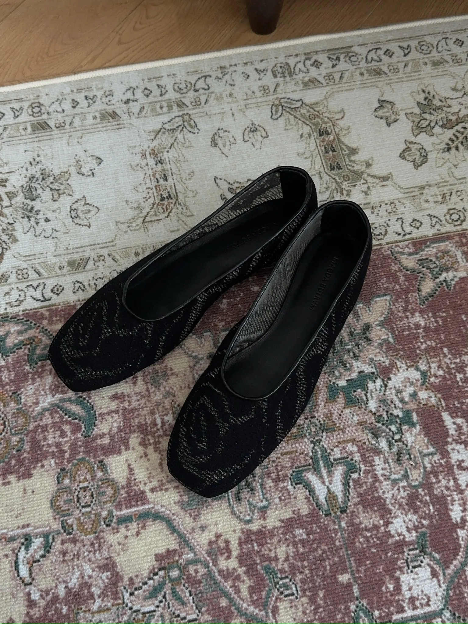 MAGDA BUTYUM BALLET FLATS KNIT
