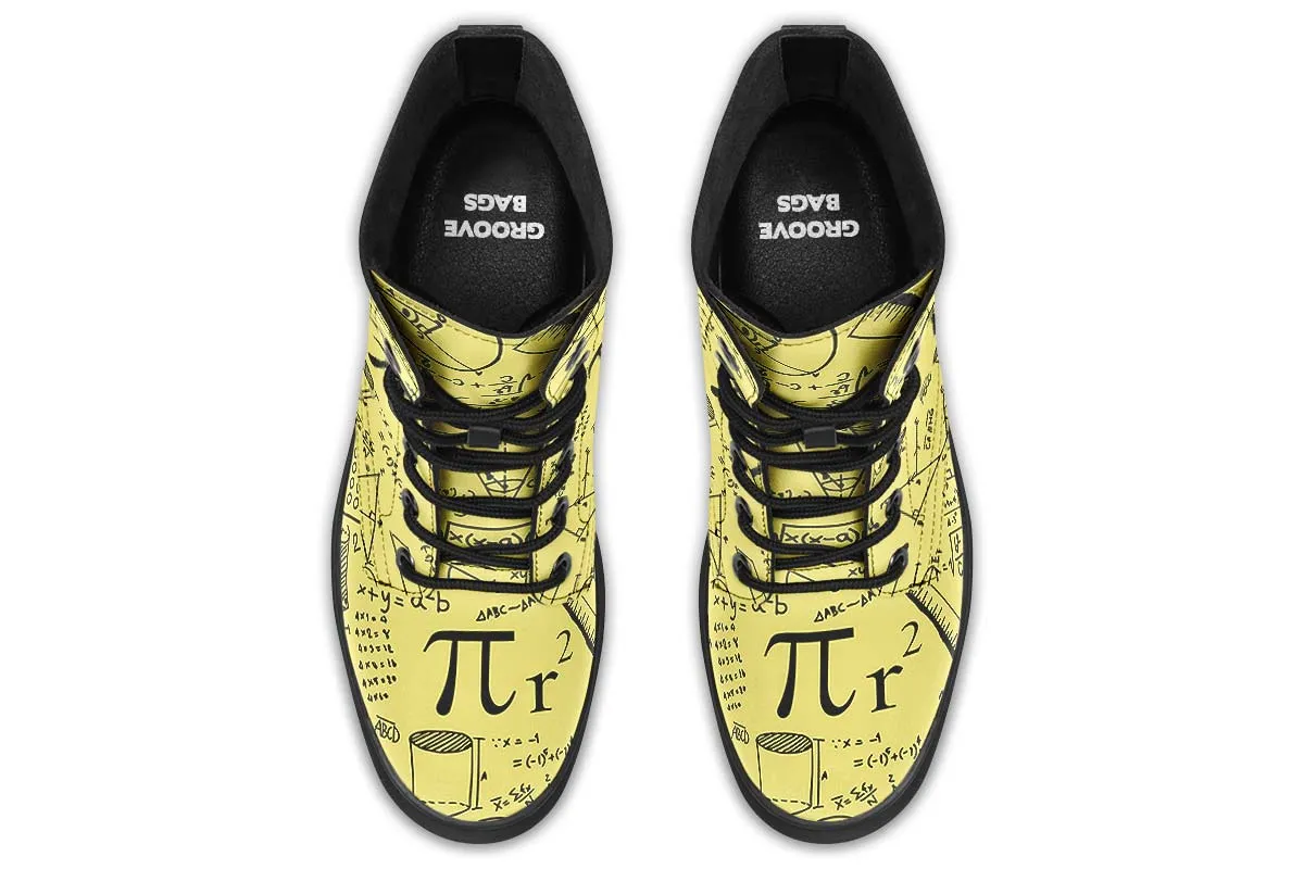 Math Pattern Boots