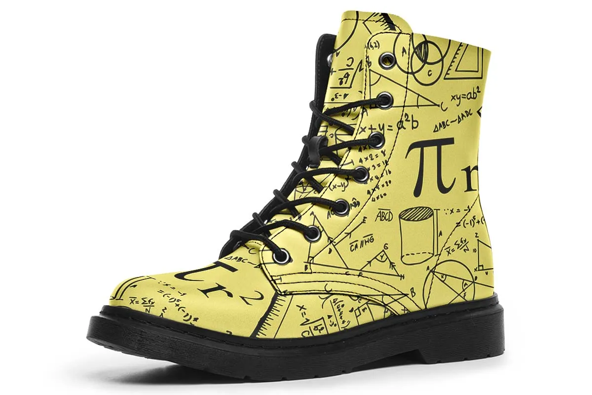 Math Pattern Boots