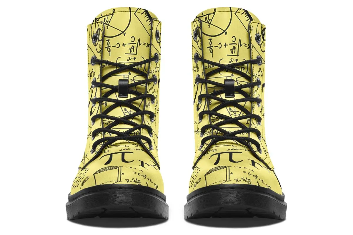 Math Pattern Boots