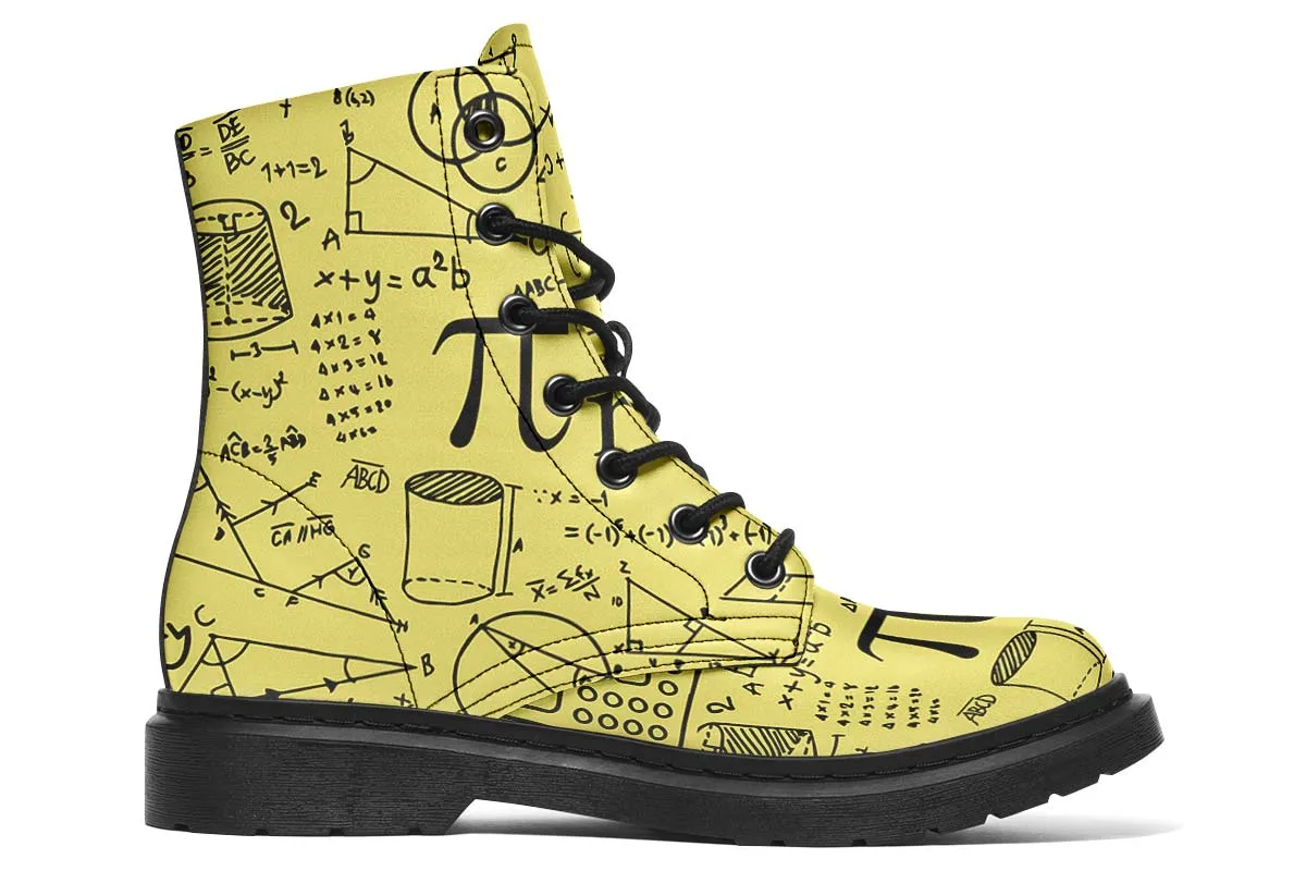 Math Pattern Boots