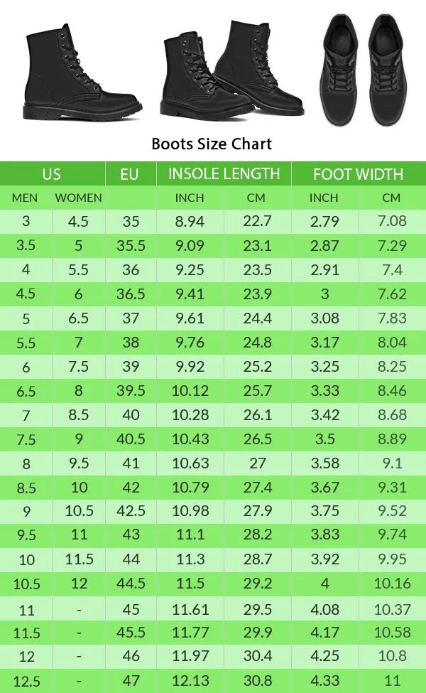 Math Pattern Boots