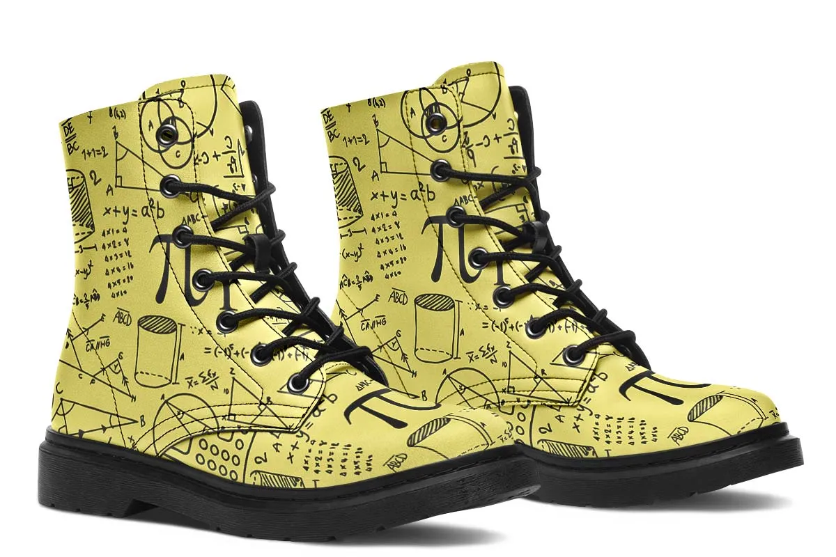 Math Pattern Boots
