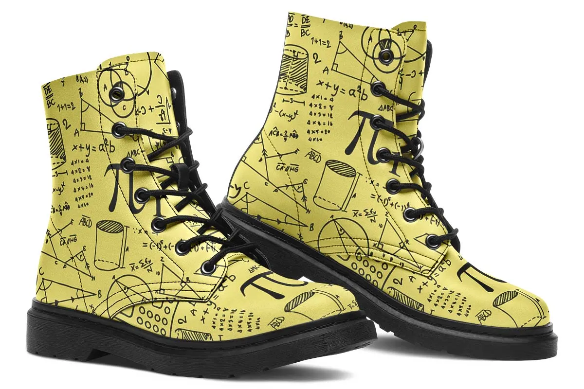Math Pattern Boots